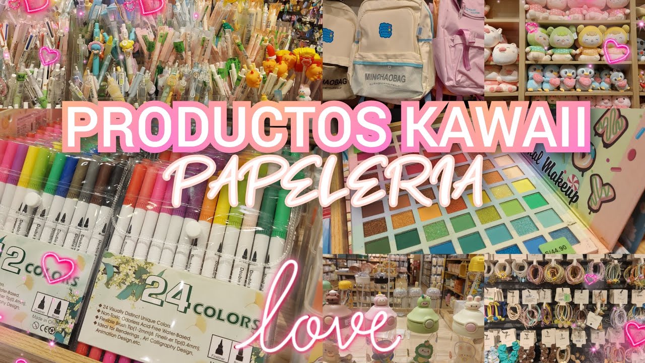 PRODUCTOS KAWAII / PAPELERIA / MAQUILLAJE, MOCHILAS Y LAPICEROS