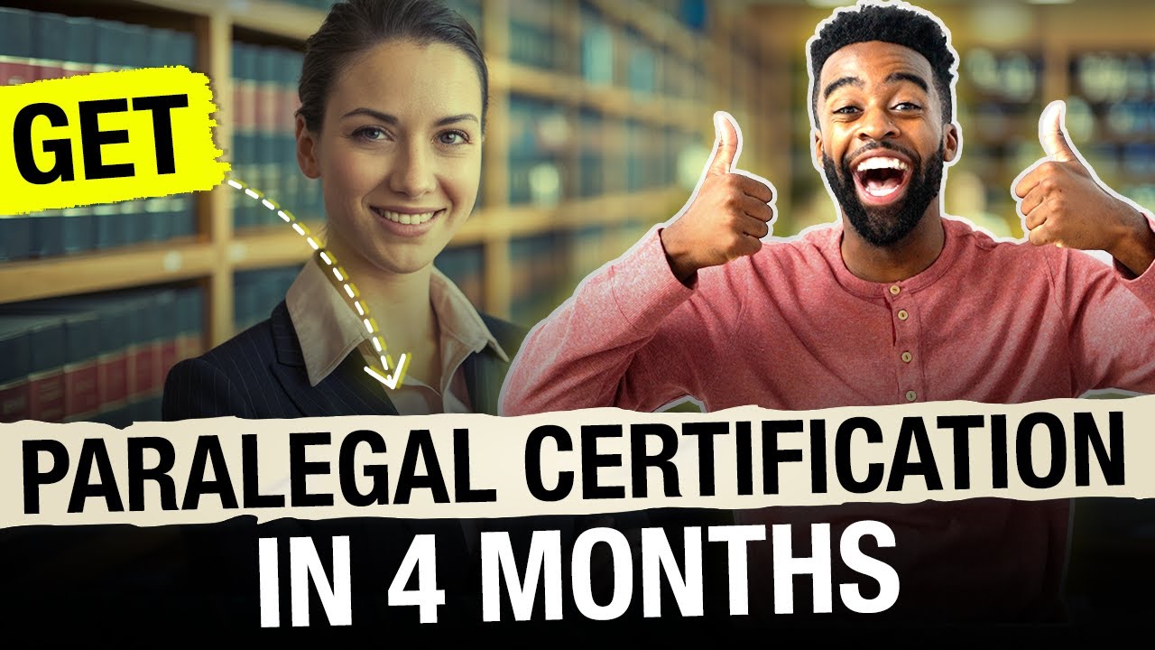 Get Paralegal Certification Online in 4 Months | NALA Certified Paralegal