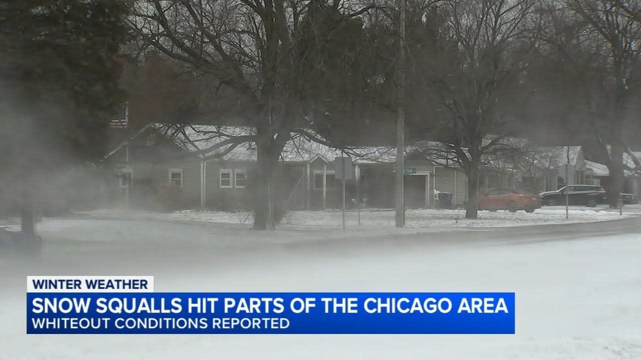 Winter Storm Warning in effect for parts of Chicago area