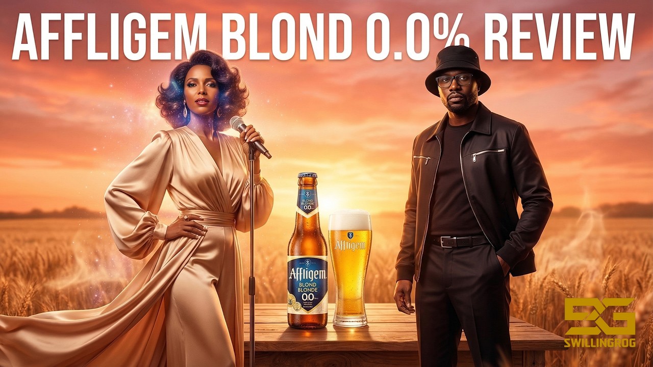 Affligem Blond 0.0% ABV - SwillinGrog Non-Alcoholic NA Beer Review