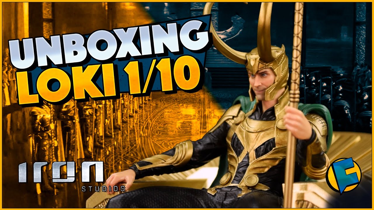 UNBOXING: LOKI NO TRONO CCXP EXCLUSIVE - ART SCALE 1/10 IRON STUDIOS