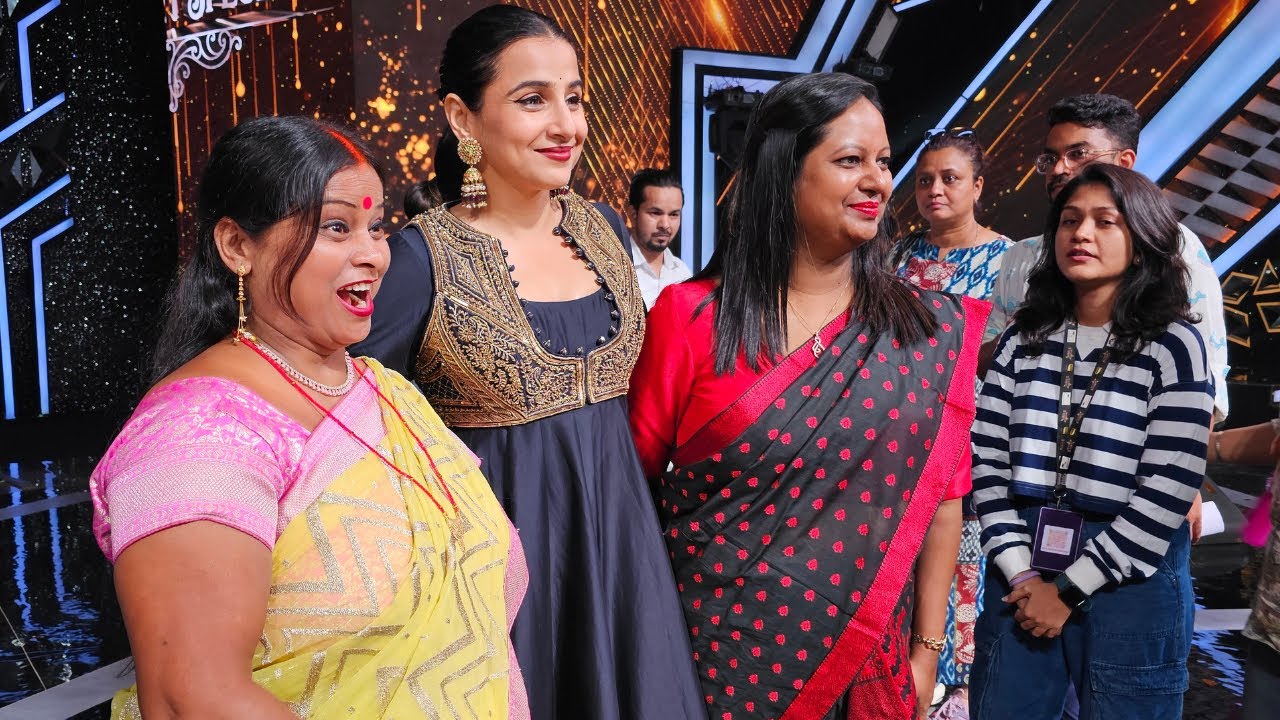 Vidya Balan Ji Ke sath shoot krke bahut maza aaya❤️Mumbai tv shoot