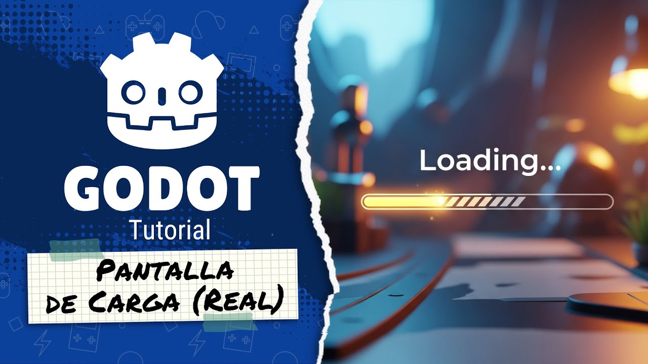 Tutorial GODOT 4 💡 C&oacute;mo Crear una Pantalla de Carga REAL (Carga en Segundo Plano)