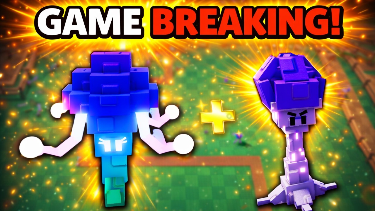Gemspire и Shockshroom &mdash; это просто имба в режиме Garden Tower Defense!