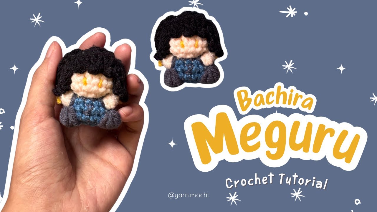 Crochet Chibi Blue Lock ‘Bachira Meguru’ Tutorial || yarnmochi
