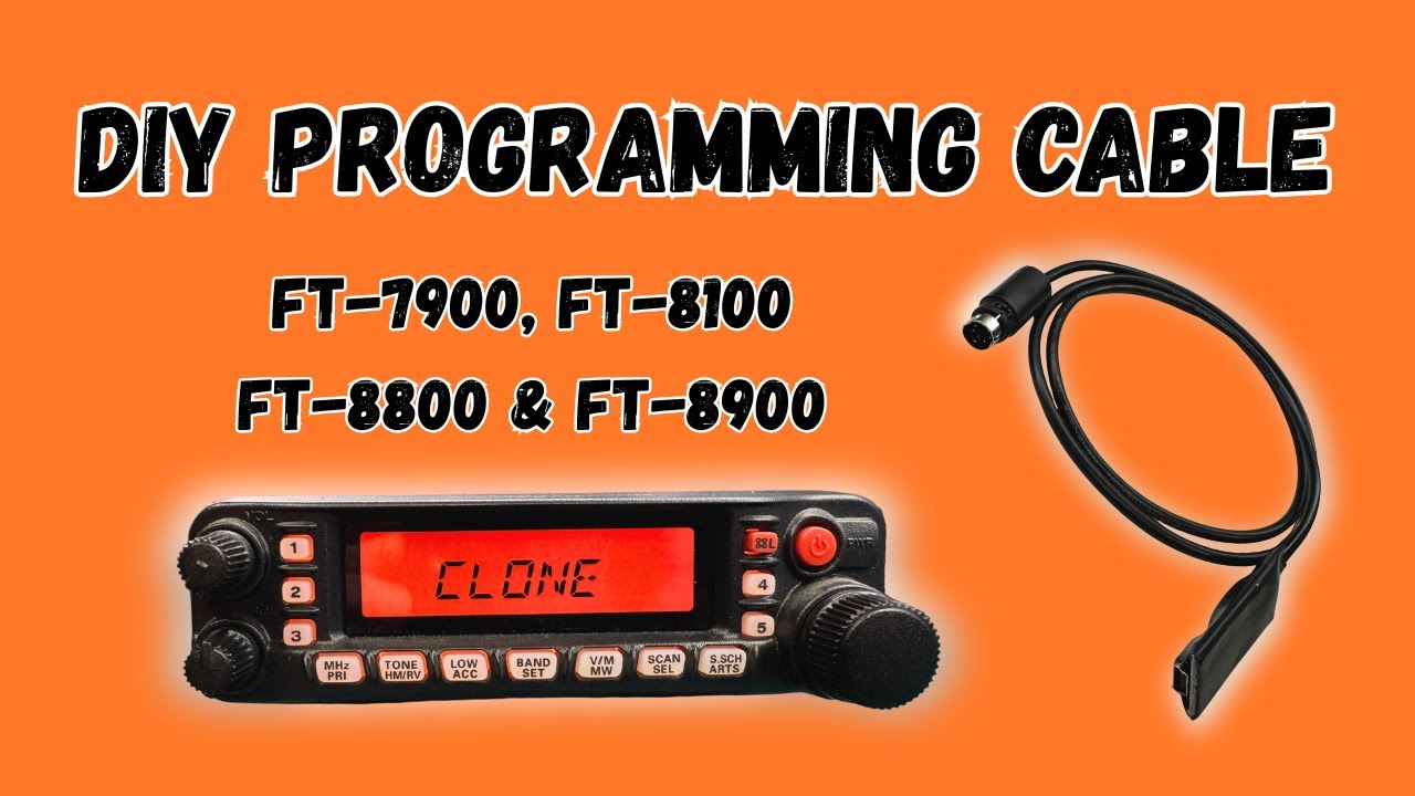 DIY Programming Cable for the FT-7900 / FT-8100 / FT-8800 / FT-8900