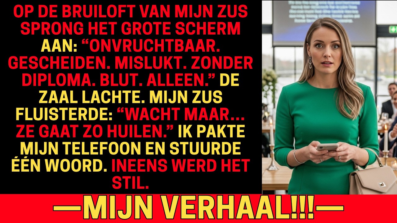 OP HET HUWELIJK VAN MIJN ZUS NOEMDEN MIJN OUDERS MIJ EEN SCHANDE — ÉÉN BERICHT DRAAIDE ALLES OM