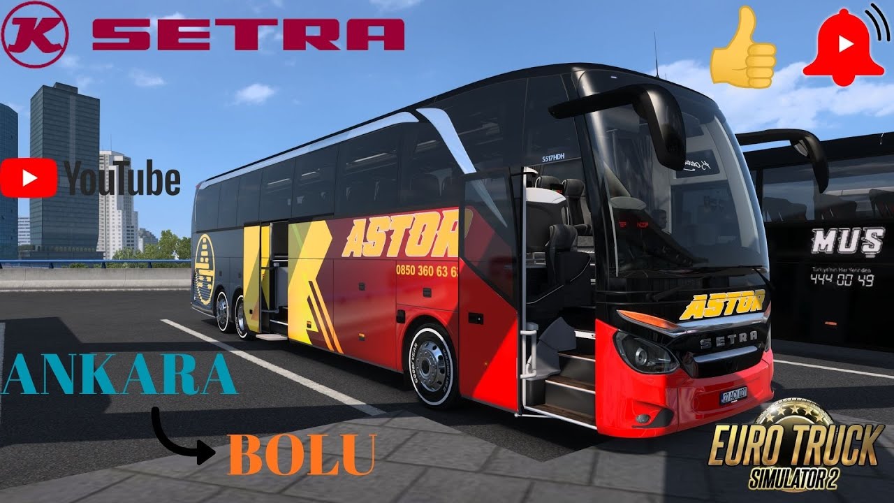 Yolların Efendisi Geldi !Setra S517 HDV Sürüşü (Ankara-Bolu)  #Setra S517 HDV #Ankara Bolu Sürüşü