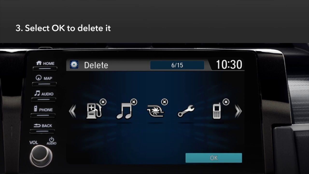 2020 Civic &ndash; How to Use the Driver Information Interface (DII)