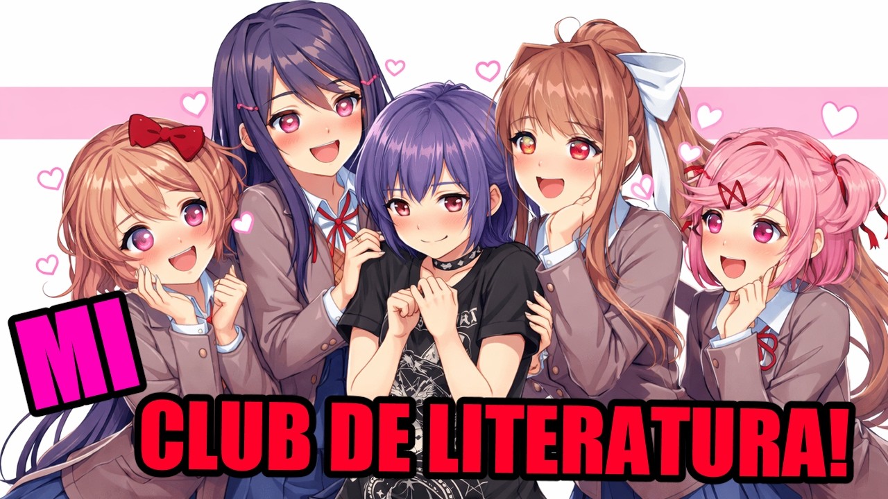 MI PRIMER CLUB DE LITERATURA! | DOKI DOKI LITERATURE CLUB! | Jess Gasai
