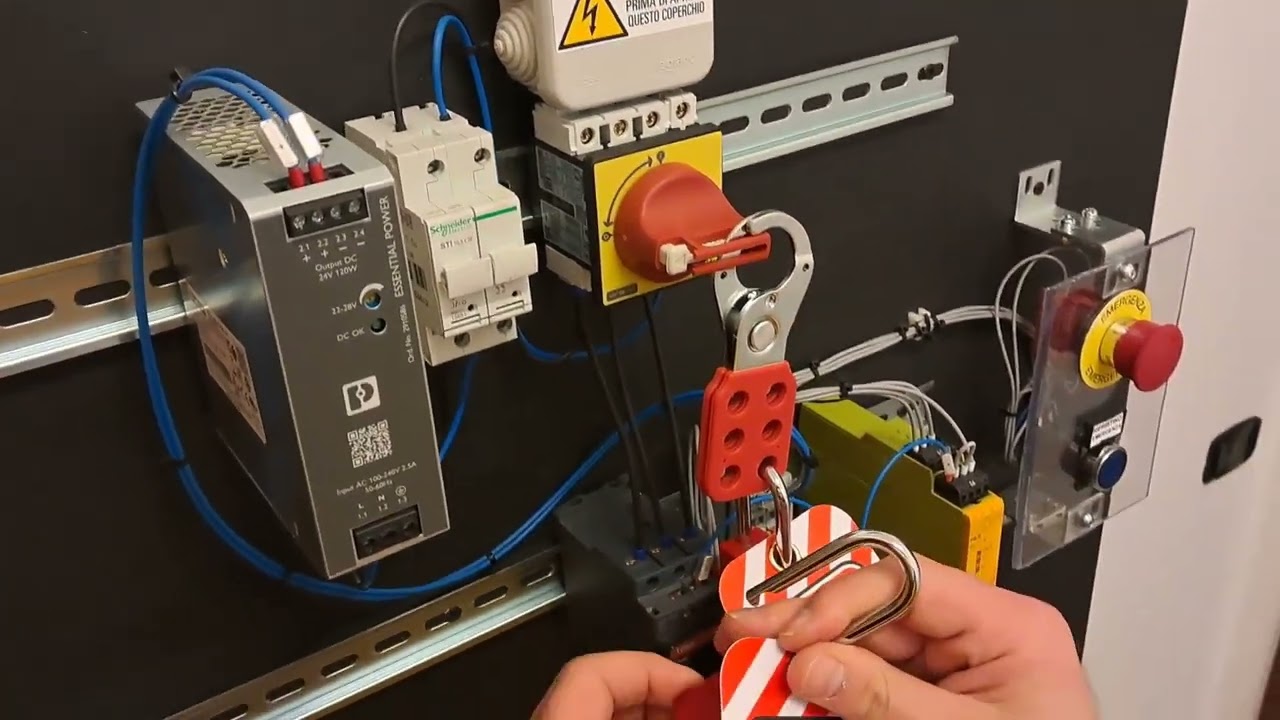 Procedura LoTo (Lockout Tagout) - SSafety srls