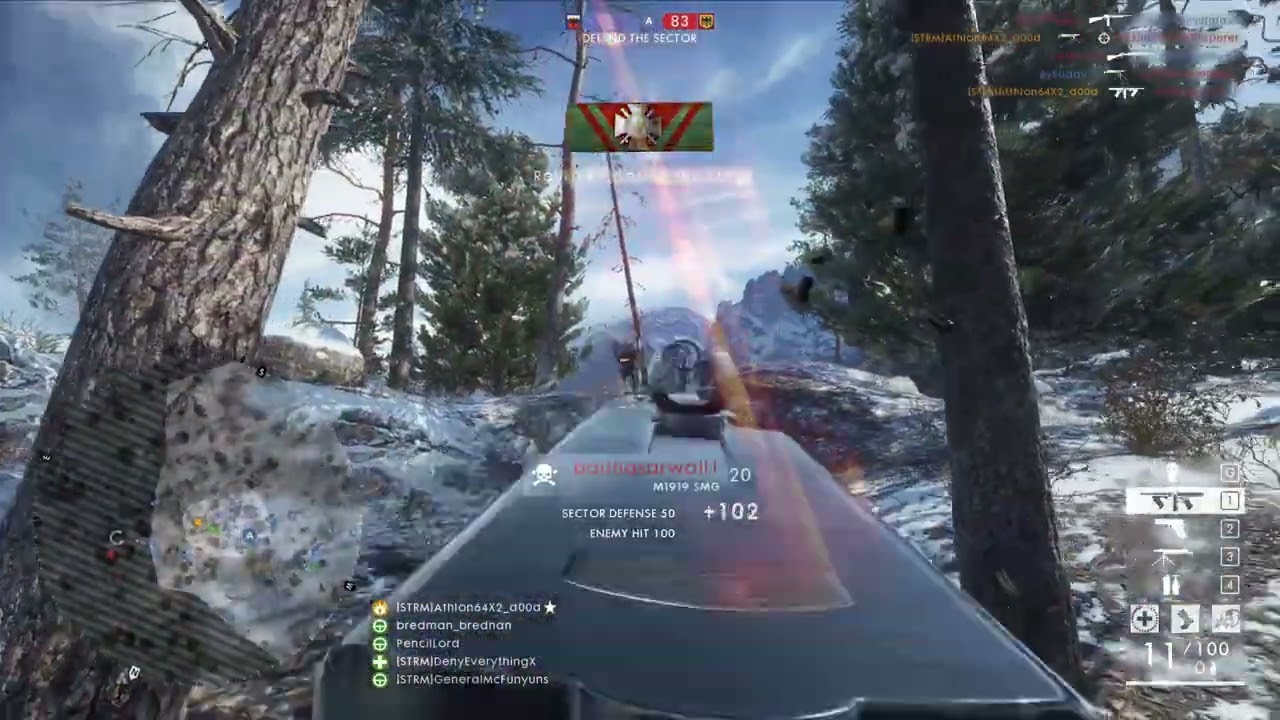 Battlefield 1 [PC] - M1919 SMG Frags
