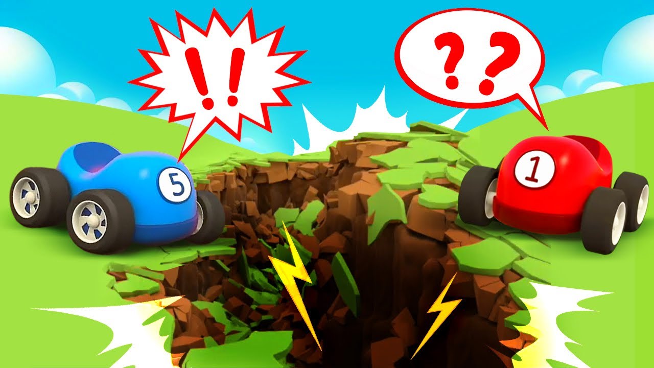 Helper cars and the earthquake. The racing cars need help! New episodes of Car cartoons for kids.