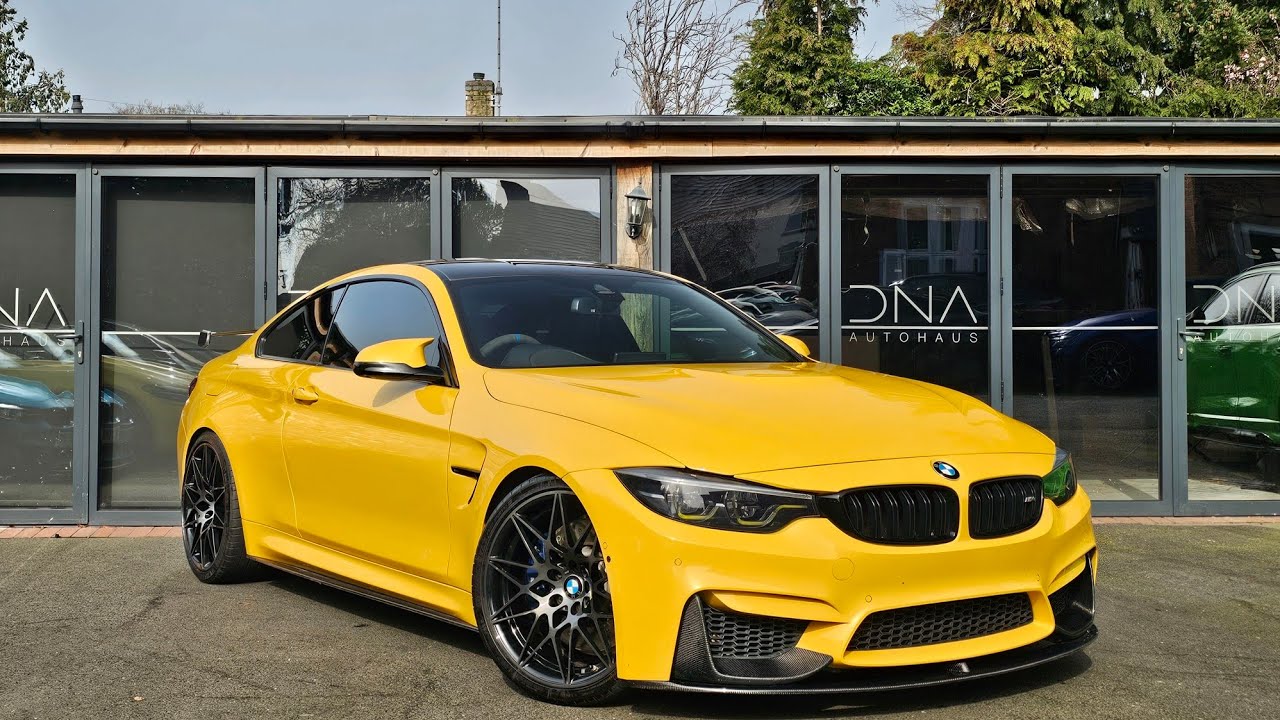 2020 BMW F82 M4 Competition - Individual Speed Yellow 1 of 8 UK Car - Ultimate Pack