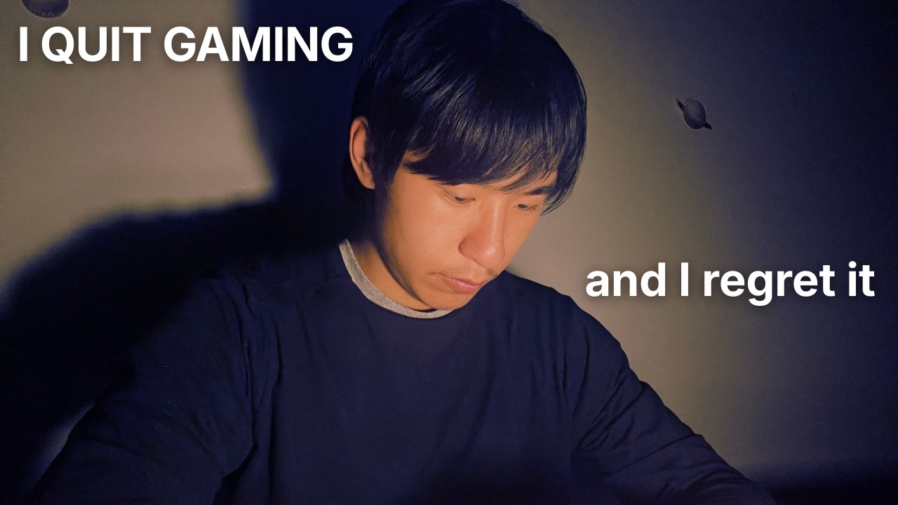 I quit gaming 3 months ago and I regret it