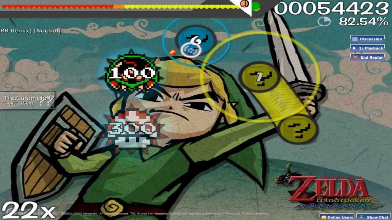 Let's beat osu! - Main Theme The Legend of Zelda (SSBB Remix) [Normal]