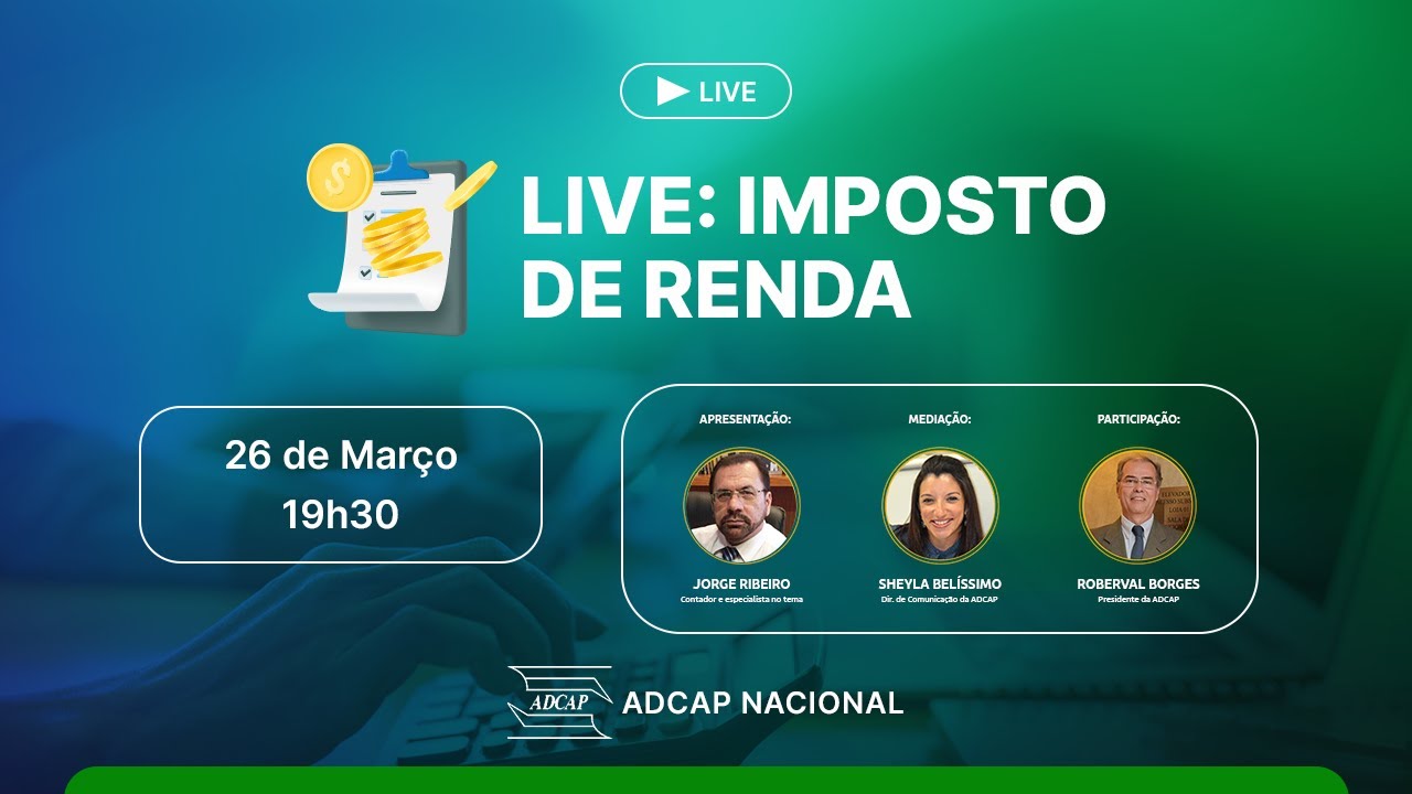 Live: Imposto de Renda