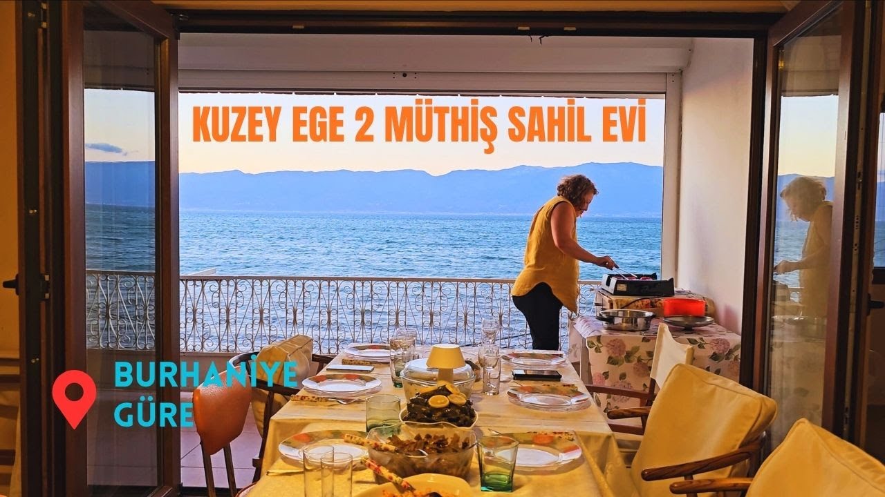 KUZEY EGE DE DENİZE SIFIR 2 SAHİL EVİ - KUZENİMLE EDREMİT GÜRE ELLAVİLLASUİTHOUSE MİSAFİR EVİNDEYİZ