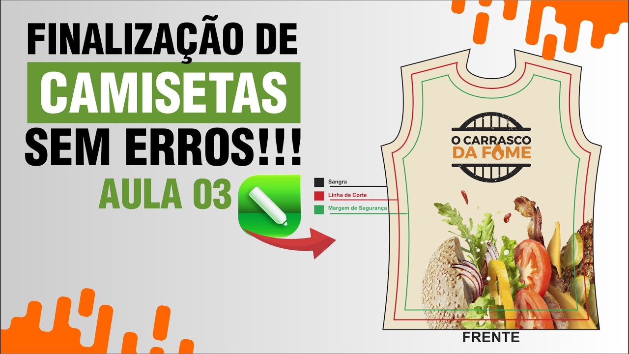 Finalize Sua Arte de Camiseta com Perfeição: Gabarito para Gráfica Sem Erros [Passo a Passo]