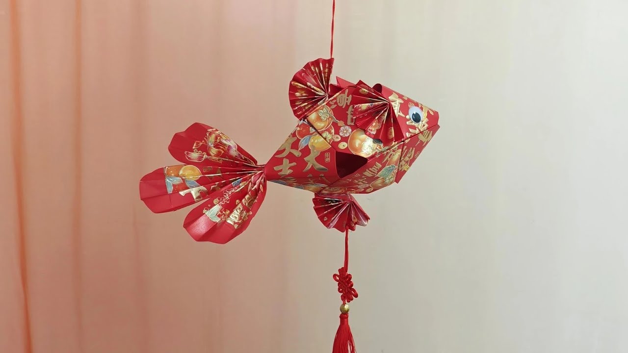 紅包魚 DIY Chinese New Year Red Pocket Fish (EP77) 
