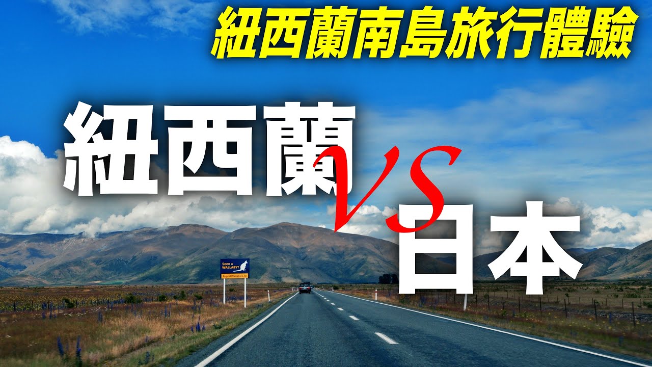 🇳🇿紐西蘭南島自駕風景及體驗如何｜紐西蘭和日本對比｜蒂卡波湖 Lake Tekapo｜奧馬魯Oamaru｜皇后鎮Queenstown｜紐西蘭跨年旅行#3