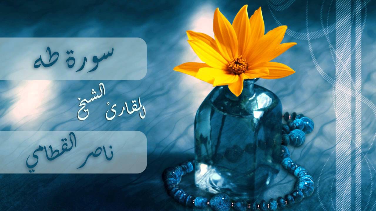 تلاوة بصوت هادئ وخاشع من سورة طه - الشيخ ناصر القطامي