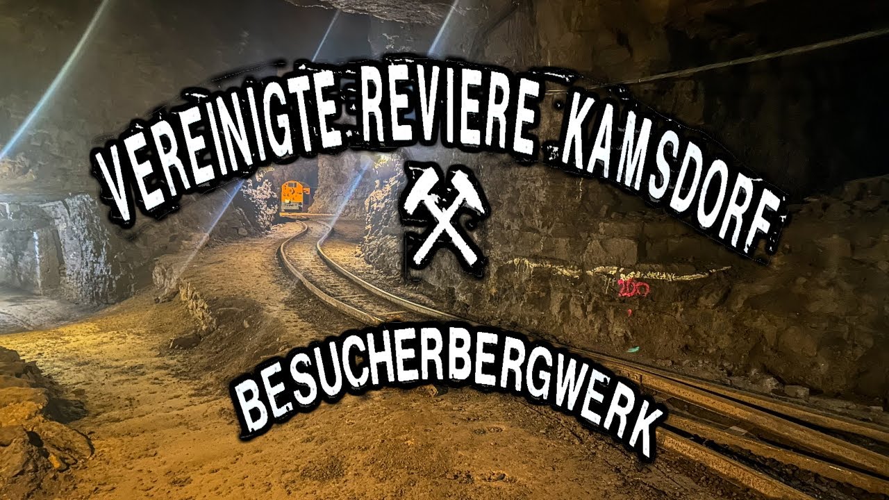 Knieschonende Befahrung im Besucherbergwerk Kamsdorf  ;-)  Sven's erste Führung - Flocki4U und Nicki