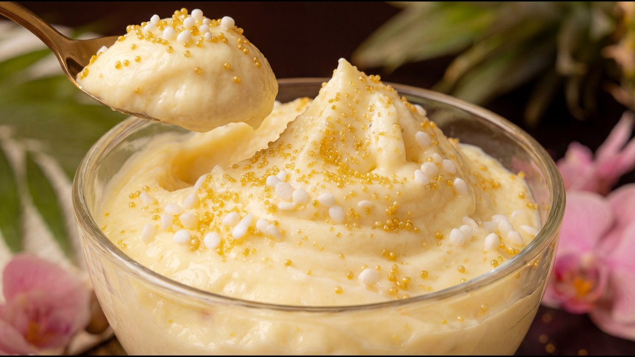Italienischer Ananas-Traum in 5 Minuten! 😍 No-Bake Mousse Kuchen Rezept