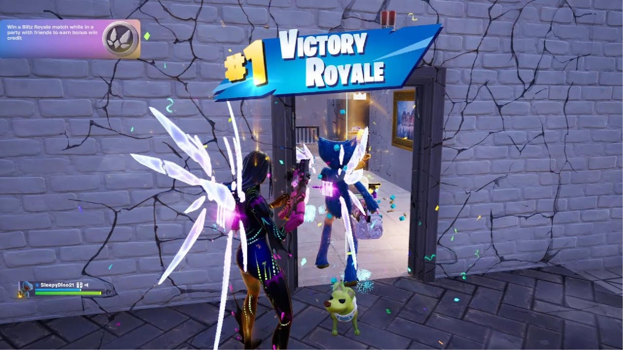 Fortnite with my lil brother