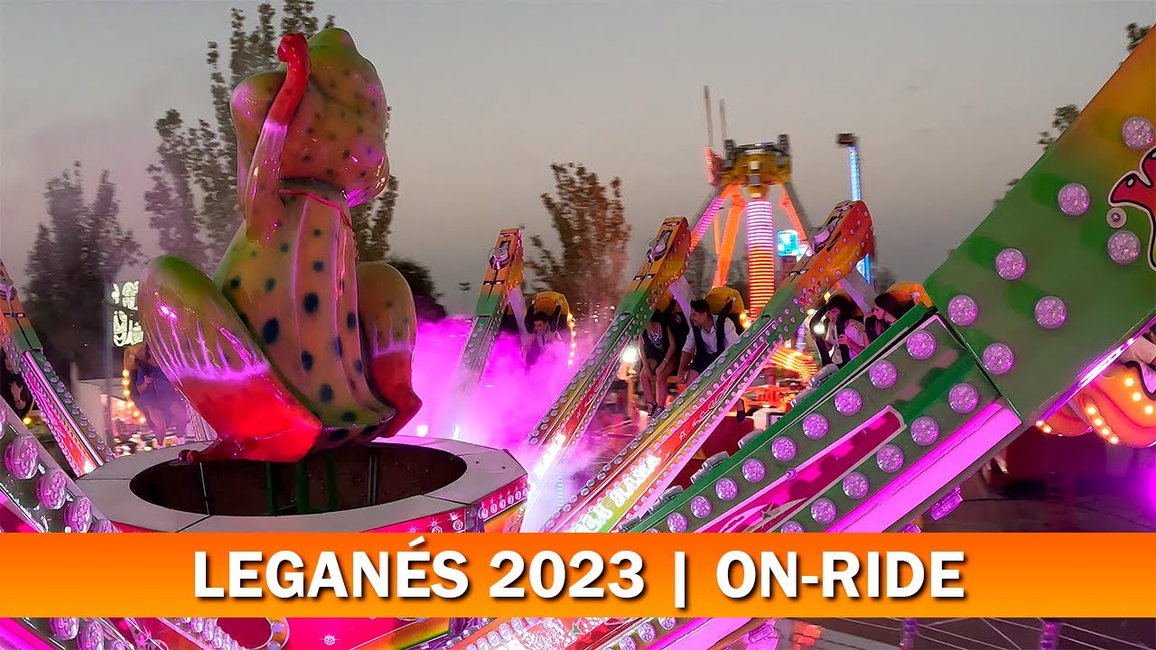 MEGA RANA XXL (Hnos. Marin) | ON-RIDE POV | Leganés 2023 - Ferias A TOPE