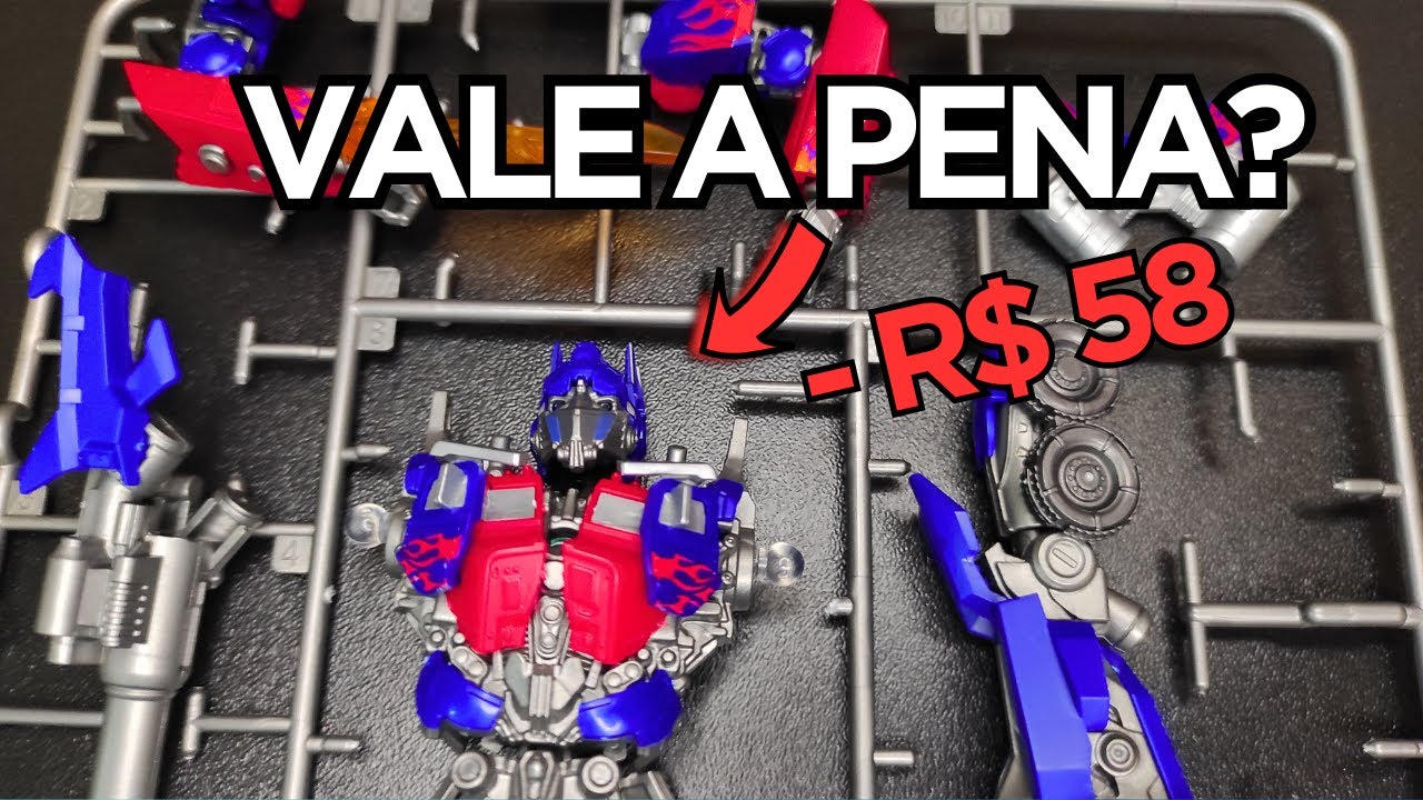 Paguei R$58 nesse Optimus Prime Blokees… me arrependi? Review e Unboxing