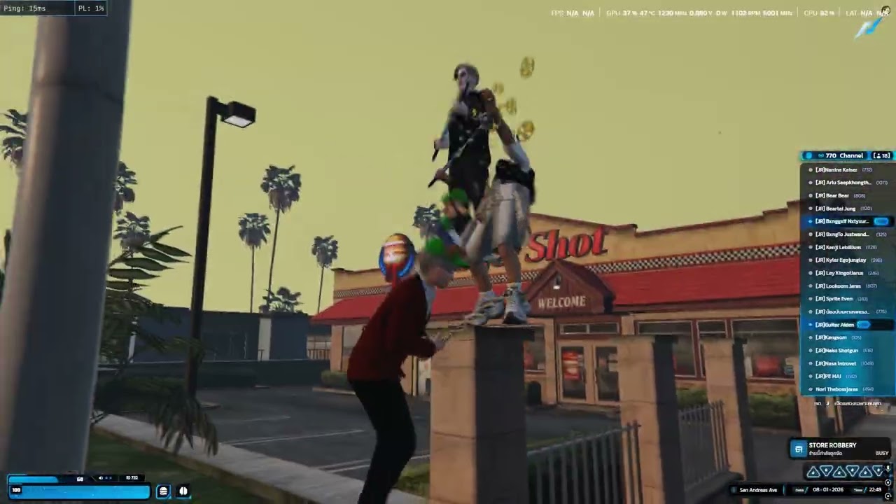 Sobad. CT JARAS Nanine kaiser |Night city #nightcity #nanine |#fivem #gtav์