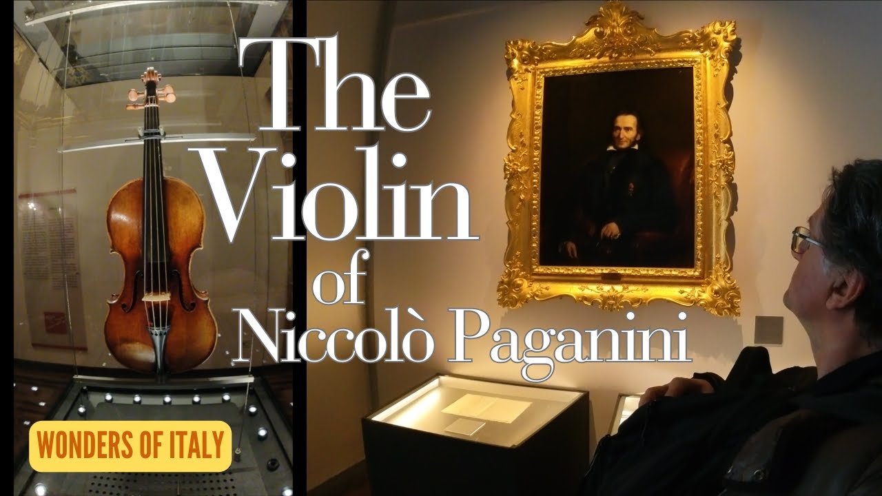NICCOLO' PAGANINI's Violin 🎻 IL CANNONE | Genova, ITALY