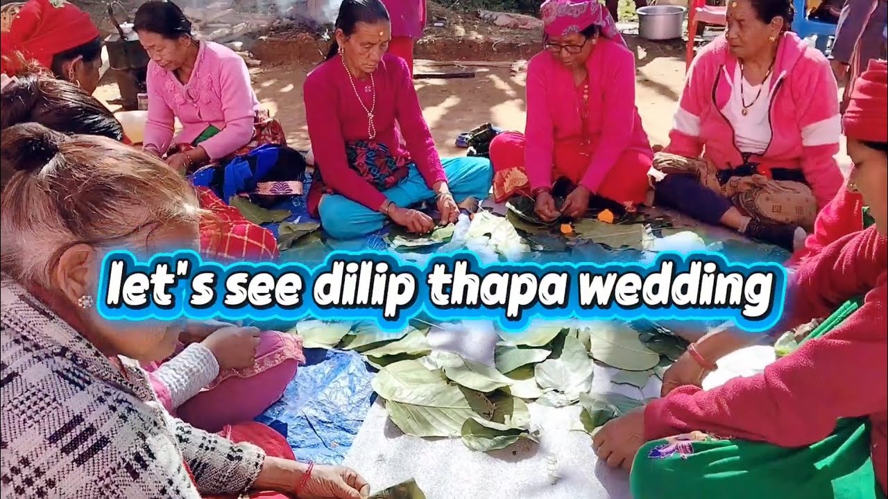  dilip thapa's wedding #villagewedding #nepaliwedding #weddingvlog #youtube #viralvideo #trending 