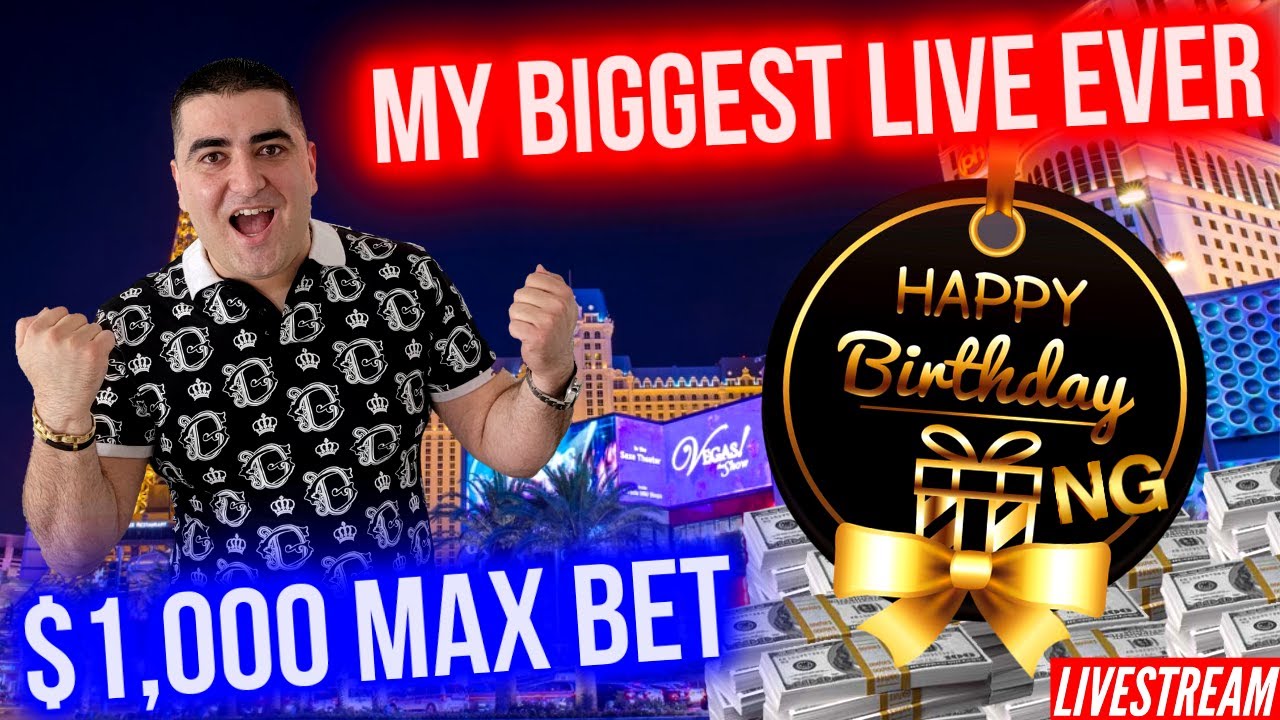 🔴Witness The Most Insane Live Gambling Video On YouTube - $1,000 MAX BET Dragon Link