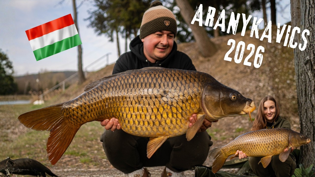 👉 R&Yacute;CHLY LOV KAPRA v MAĎARSKU 🇭🇺 | S Dankou na Aranykavics! 🎣🔥