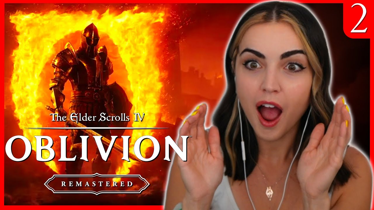 Oblivion BLIND Playthrough | First Time Playing Oblivion Remastered! | LizXP [2]