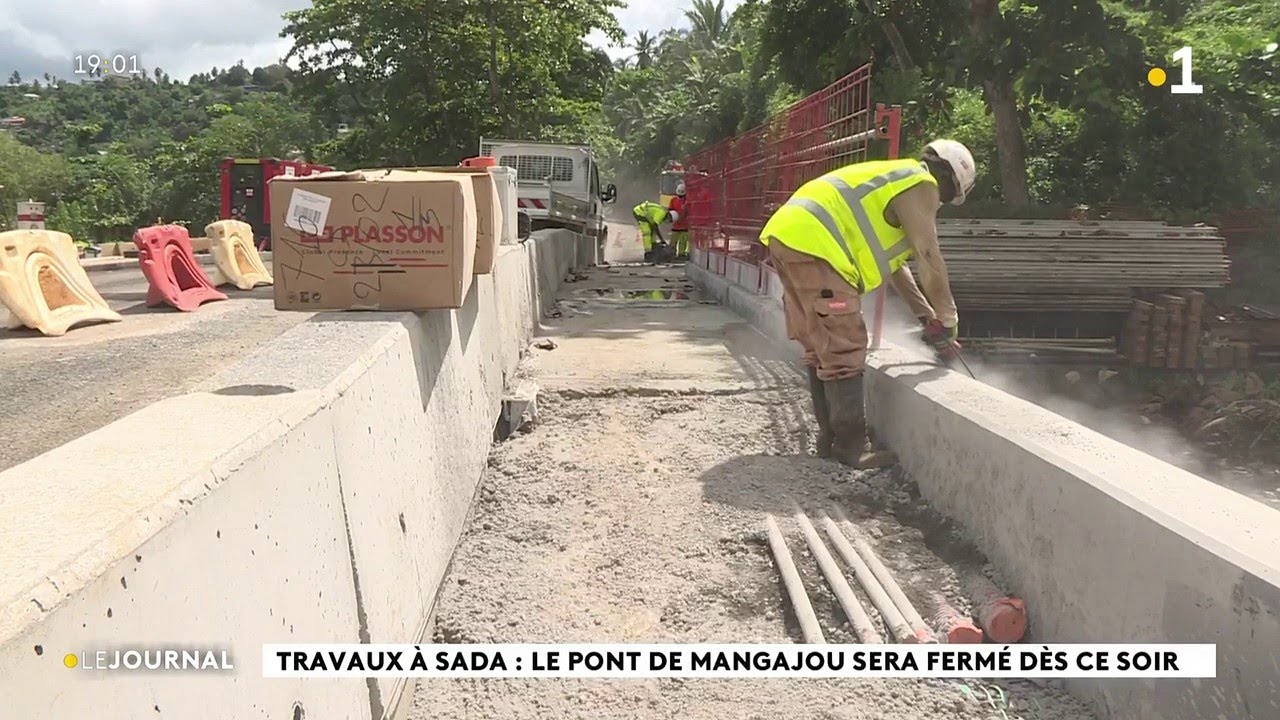 Travaux à Sada: Le pont de Mangajou sera fermé dès ce soir.