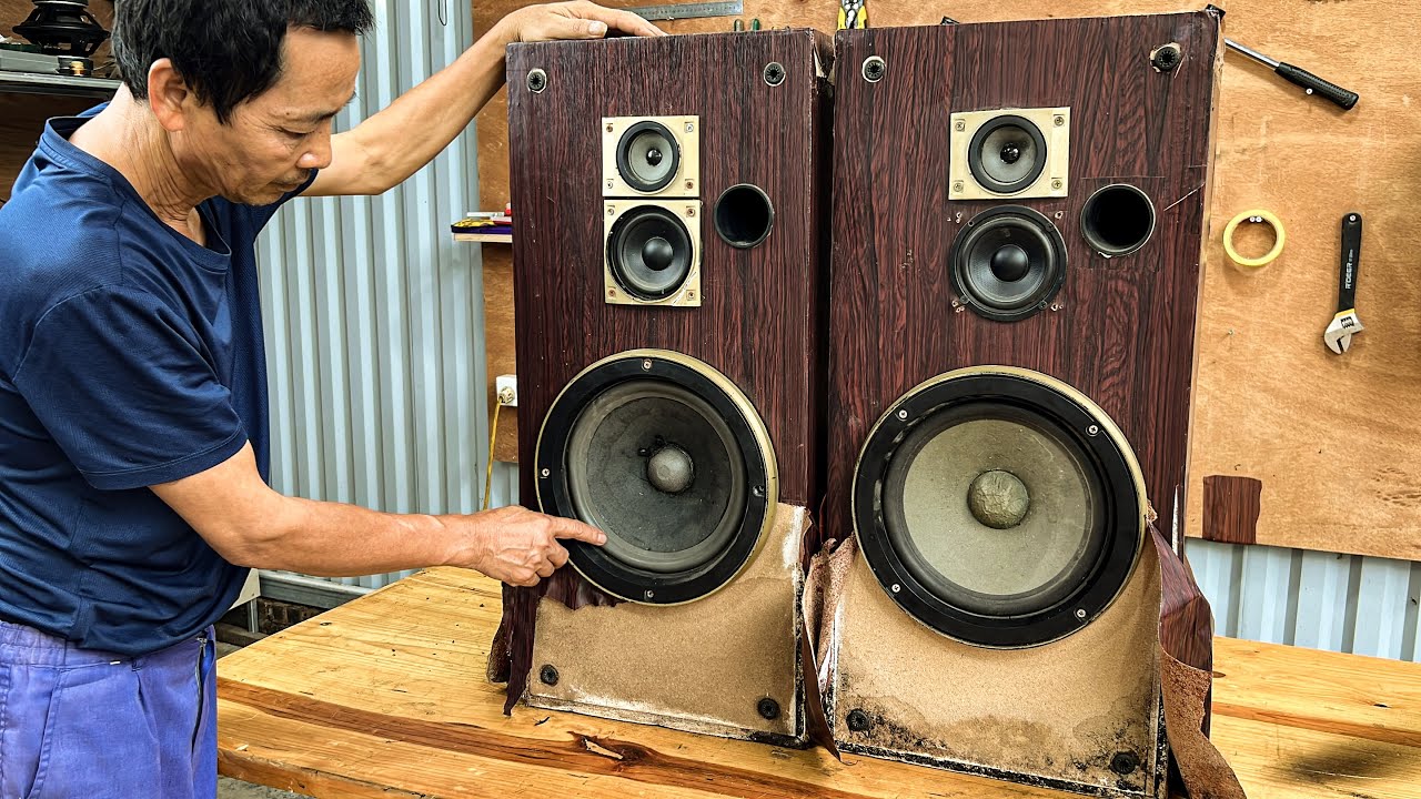 Restoration 3-Way Speaker // Completely Restore Your Speaker System