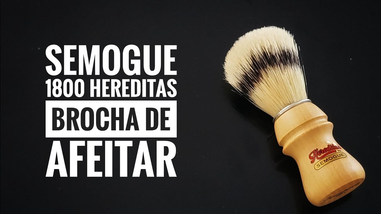 Semogue 1800 Hereditas brocha de afeitar de pelo de cerda