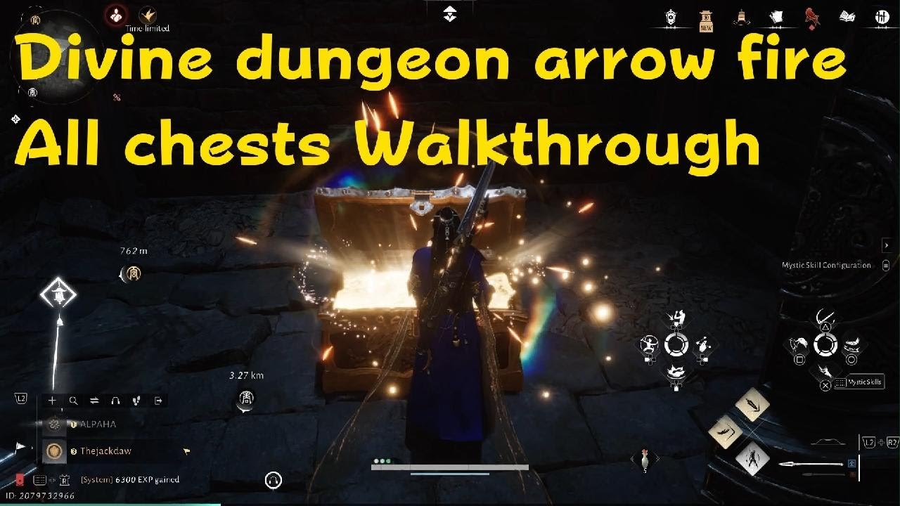 Where Winds Meet arrow fire dungeon All chests Walkthrough wwm