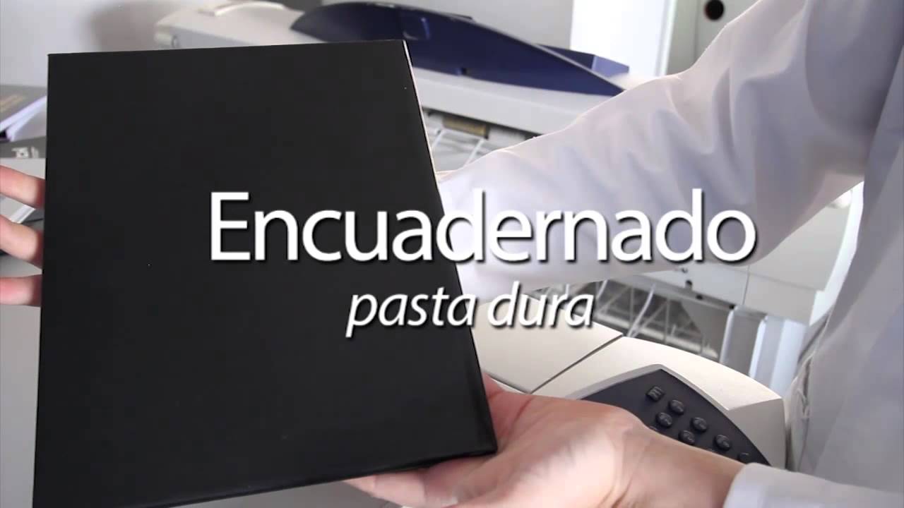 Encuadernado de pasta dura