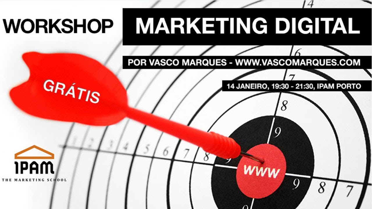 Workshop Ferramentas Marketing Digital - IPAM - Vasco Marques