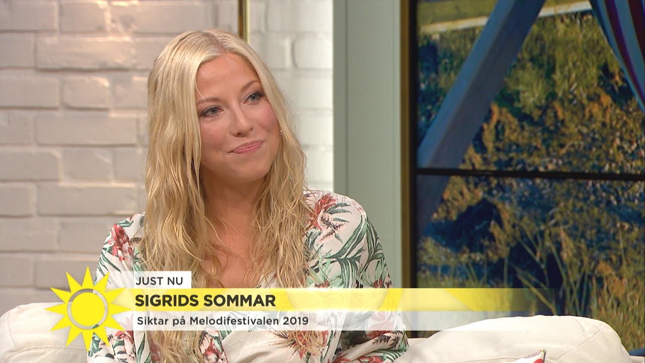 Sigrid Bernson om låten med Samir: ”Kanske lite för ärlig”  - Nyhetsmorgon (TV4)