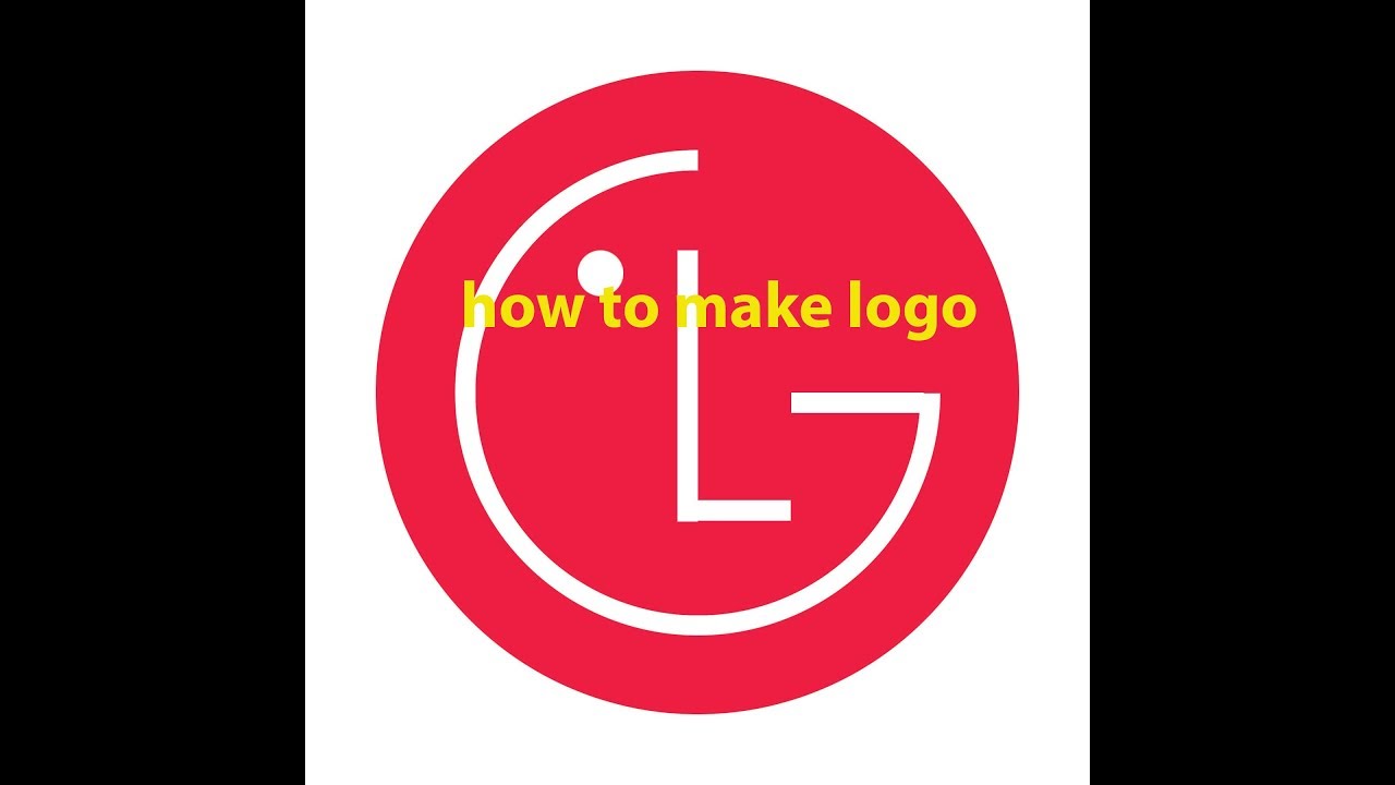 How to make LG logo with photoshop