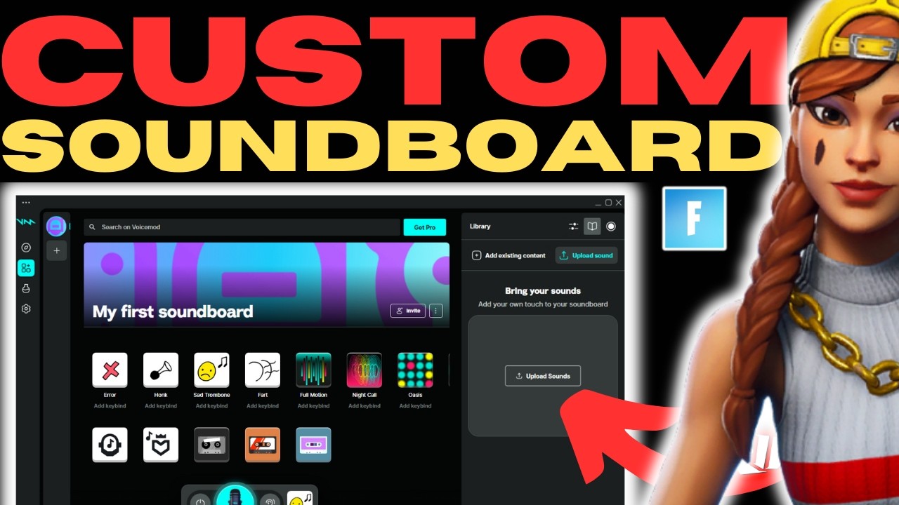 How to Get a Custom Soundboard for Fortnite | 2025 Guide