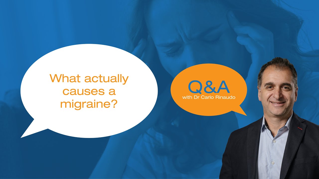 What actually causes a migraine?