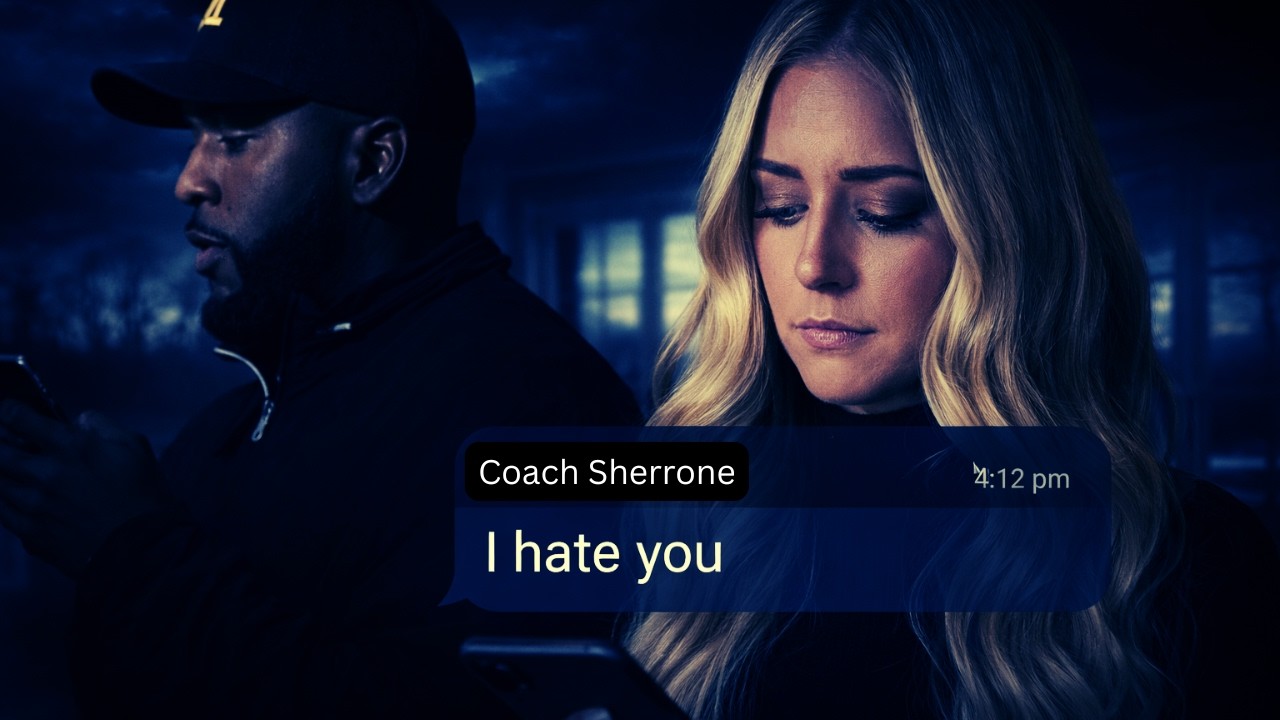 SEE 7-PAGE COURT TRANSCRIPT: Sherrone Moore texted “I hate you