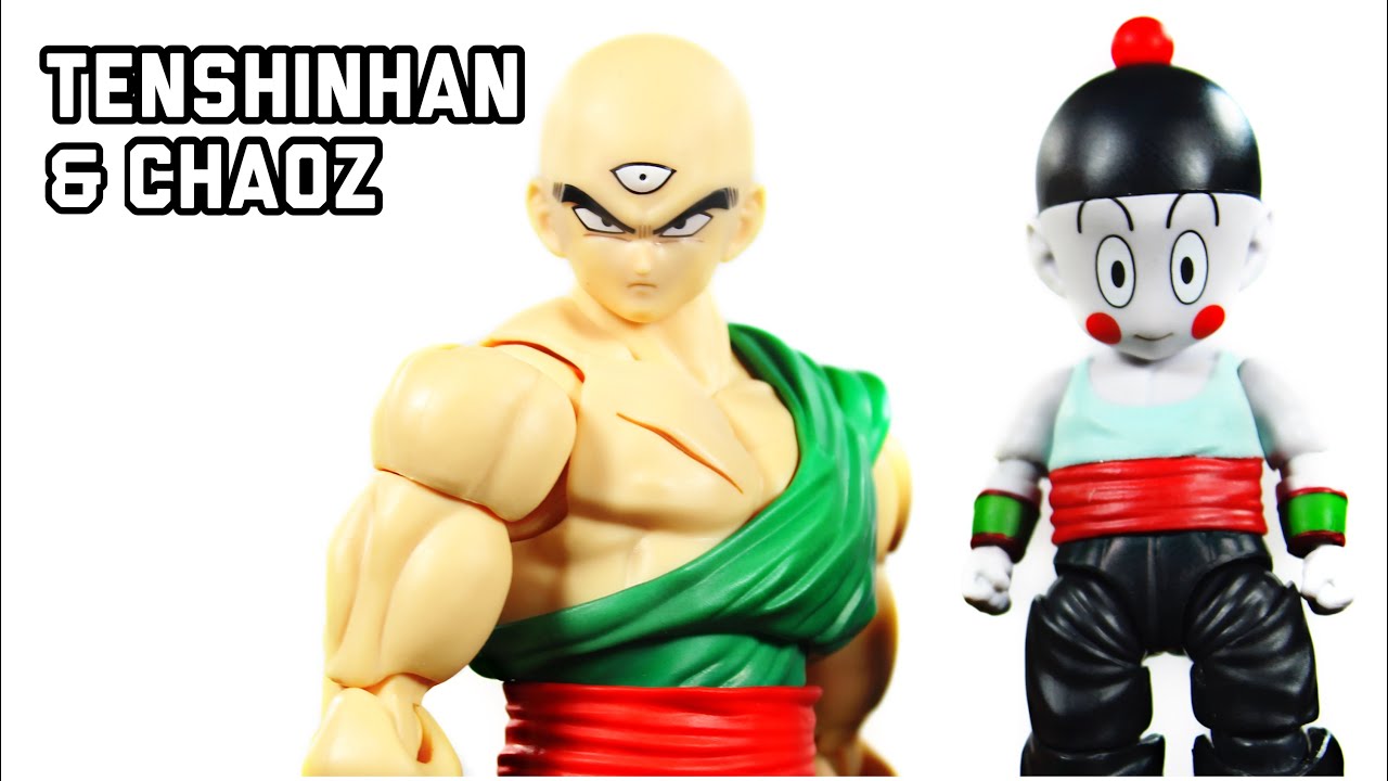 SH Figuarts Dragon Ball Z: Tenshinhan & Chaoz Action Figure Review Tamashii Nations BANDAI ドラゴンボールZ