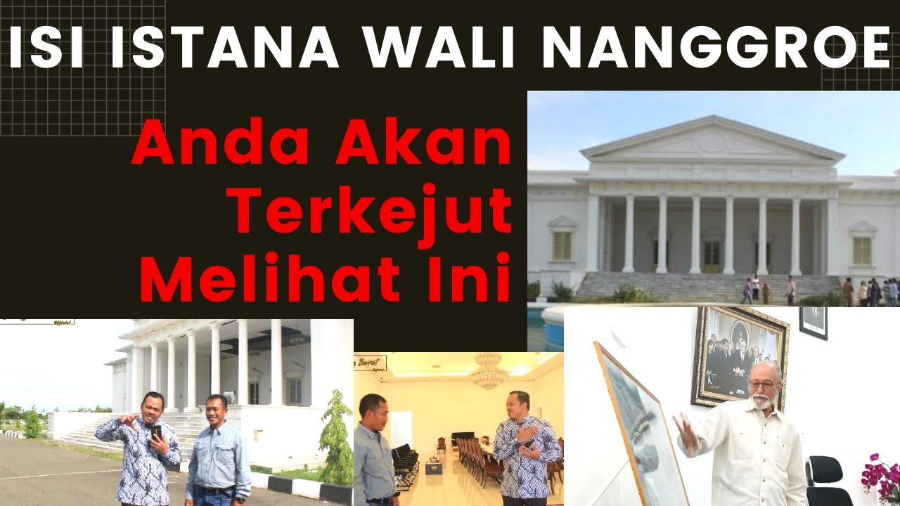 BEGINI KONDISI ISTANA WALI NANGGROE ACEH [ROOM TOUR]